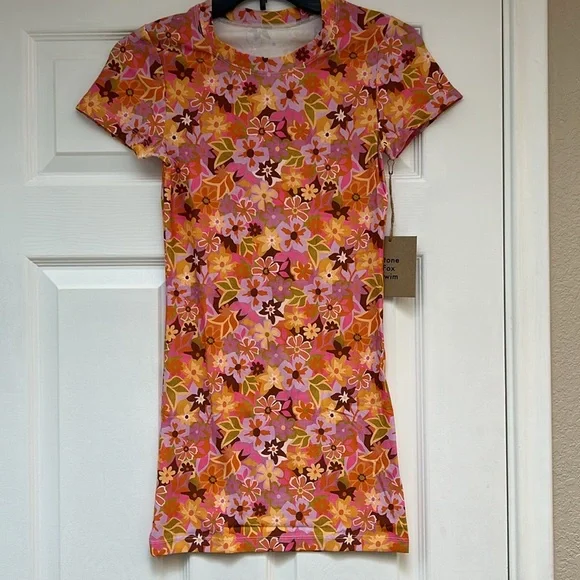 Stone Fox Bambi Baby Tee Dress-Retro Pop-XS NWT - Picture 3 of 9